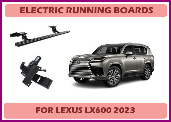 Lexus LX600 Factory Power Retractable Running Boards is Improved Accessibility