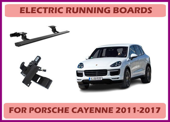Factory Porsche Cayenne Power Retractable Running Boards with Touch-Sensitive