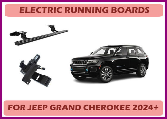 Jeep Grand Cherokee Improved Accessibility Electric Running Boards and Power Steps